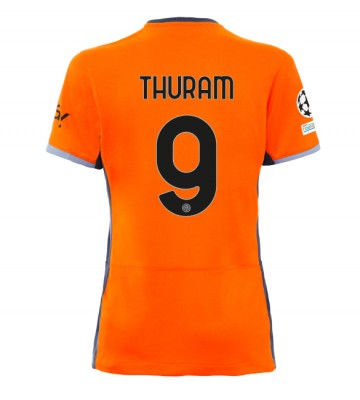 Inter Milan Marcus Thuram #9 Replika Tredjetrøje Dame 2023-24 Kortærmet